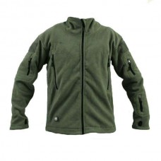 Кофта флісова тактична з капюшоном OD
