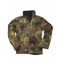 Куртка софтшел лесной камуфляж SCU 14 FLECTAR