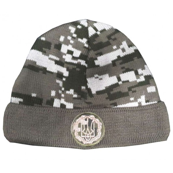 Шапка ВСУ с кокардой - 3439134 Шапка ВСУ с кокардой - 3439134