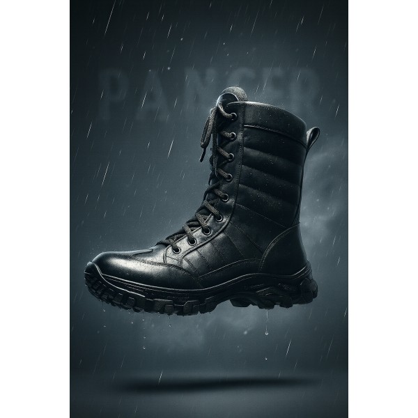 Берцы зимние Evolution (утеплитель Slimtex) Pancer Черные - 3557142