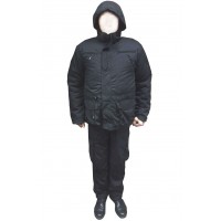 Зимовий чорний костюм не промокає