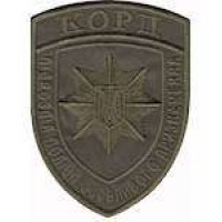 Шеврон Корд підрозділ поліції особливого призначення олива