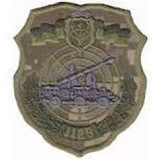 Шеврон 1129 Зенитно-ракетный полк (украинский пиксель)