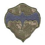 Шеврон Військова розвідка український піксель фігурний