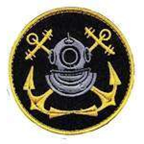 Шеврон ВМС водолаз круг - 3442137