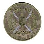 Шеврон Генеральний штаб зброних сил України украинский пиксель сабли