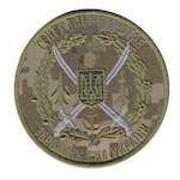 Шеврон Генеральний штаб зброних сил України украинский пиксель сабли - 3442144