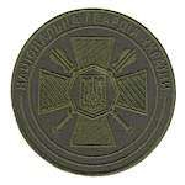 Шеврон Національна гвардія України олива (булава) - 3442483