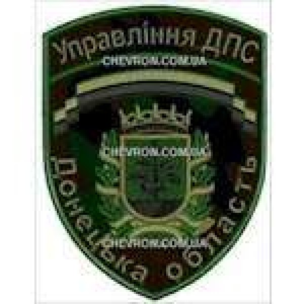 Шеврон Управління ДПС Донецька область камуфляж - 3442509