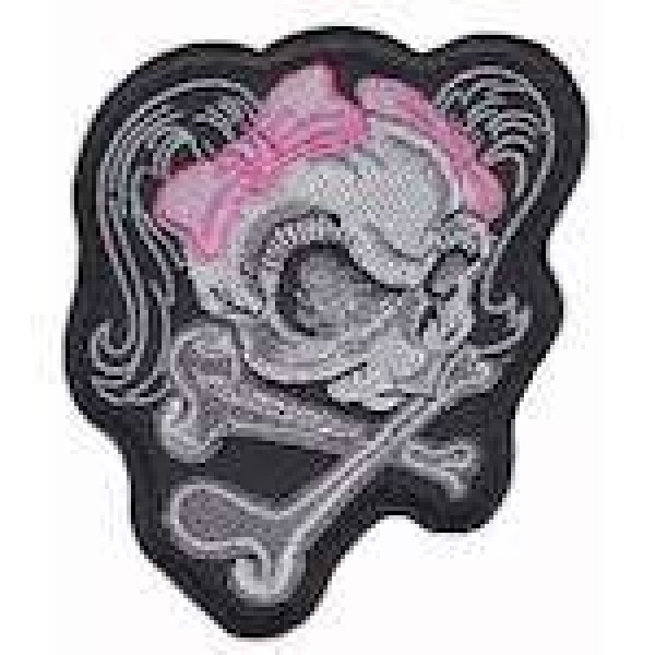 Шеврон Череп девочка - 3442539