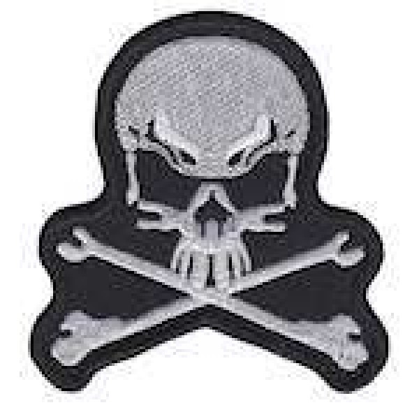 Шеврон Череп и кости - 3442540