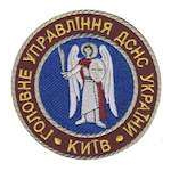 Шеврон Головне управління ДСНС України Київ - 3442648