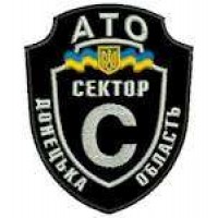 Шеврон Сектор З кольоровою