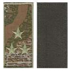 Погоны МО липучка вышитые полковник основа варан