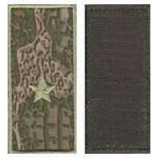 Погоны МО липучка вышитые майор основа варан