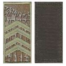 Погоны МО липучка европейского образца старший сержант основа варан