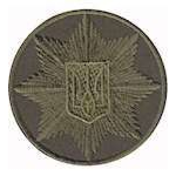 Кокарда Полиция олива (круг) - 3443065