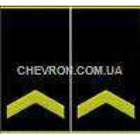 Погоны ВМФ вышитые муфта ефрейтор