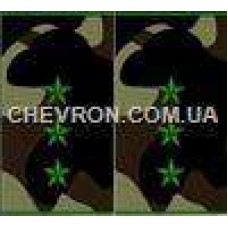 Погоны МО муфта вышитые старший прапорщик