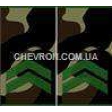 Погоны МО вышитые муфта младший сержант