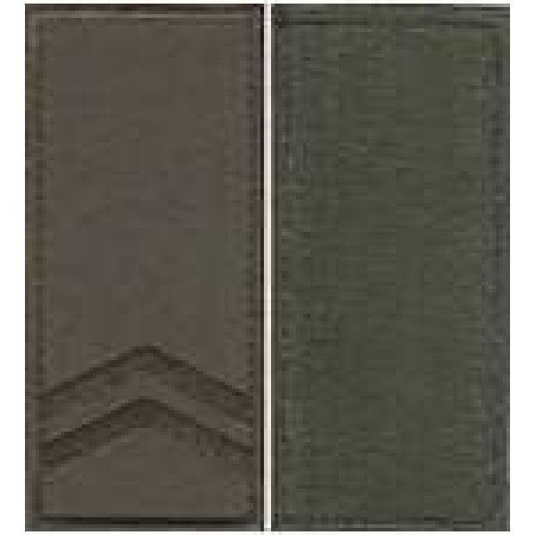 Погоны МО липучка вышитые капрал основа олива новые - 3443156