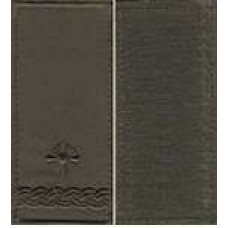 Погоны МО липучка вышитые майор основа олива новые