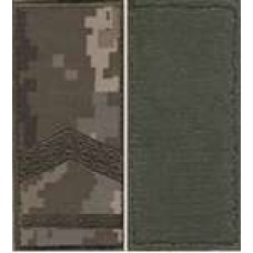 Погони МО липучка вишиті прапорщик основа укр.піксель нові