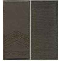 Погони МО липучка вишиті старший прапорщик основа олива нові