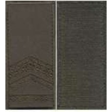 Погони МО липучка вишиті старший прапорщик основа олива нові