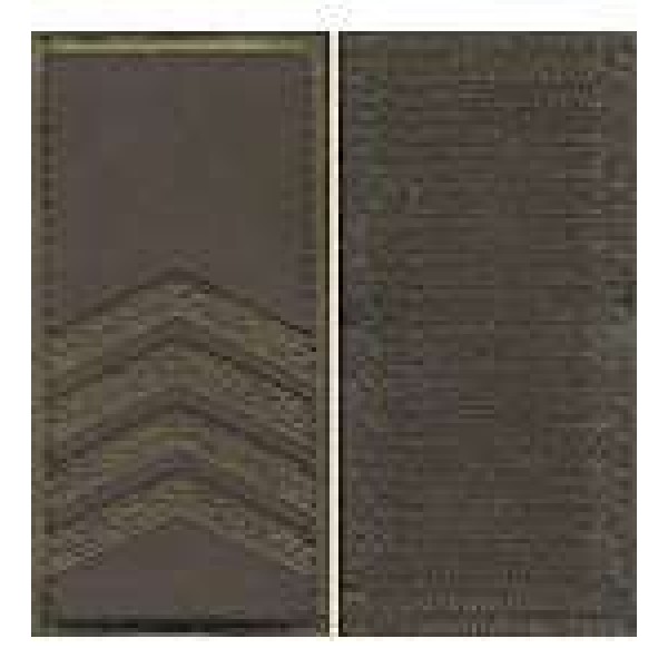 Погони МО липучка вишиті старший сержант основа олива нові (4 лички) - 3443179