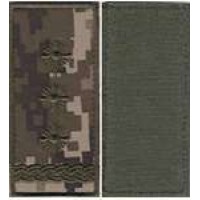 Погони МО липучка вишиті полковник основа укр.пиксельновые