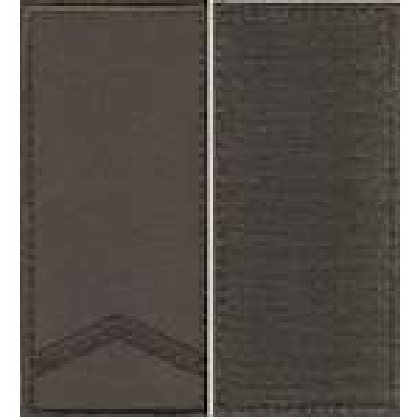 Погоны МО липучка вышитые старший солдат основа олива новые - 3443187