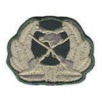 Кокарда охотника вышитая