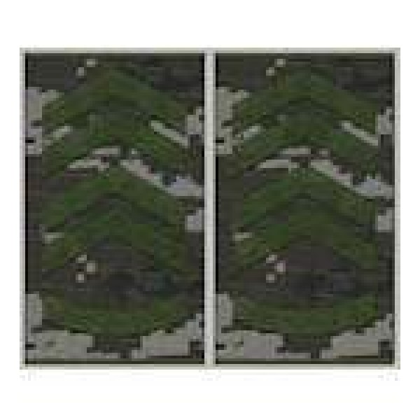 Погоны муфта вышитые европейского образца прапорщик основа пограничный пиксель - 3443264