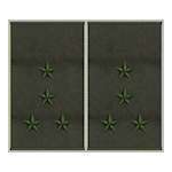 Погоны муфта вышитые капитан основа олива - 3443279