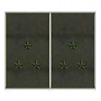 Погоны муфта вышитые старший лейтенант основа олива