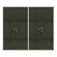 Погоны муфта вышитые майор основа олива