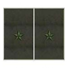 Погоны муфта вышитые майор основа олива