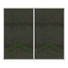 Погоны муфта европейского образца ефрейтор основа олива