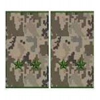 Погони МО муфта вишиті лейтенант основа український піксель