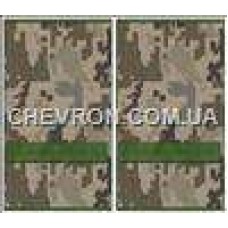 Погоны МО муфта вышитые ефрейтор основа украинский пиксель