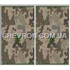 Погоны МО муфта вышитые младший лейтенант основа украинский пиксель