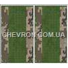 Погоны МО муфта вышитые старшина основа украинский пиксель