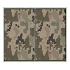 Погоны МО муфта вышитые солдат основа украинский пиксель