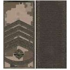 Погоны МО липучка вышитые главный мастер-сержант основа укр.пиксель новые