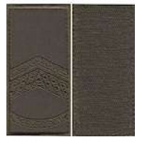 Погоны МО липучка вышитые главный штаб-сержант основа олива новые