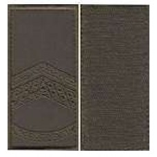 Погоны МО липучка вышитые главный штаб-сержант основа олива новые