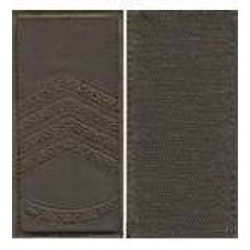 Погоны МО липучка вышитые главный-сержант основа олива новые