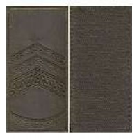 Погоны МО липучка вышитые мастер-сержант основа олива новые