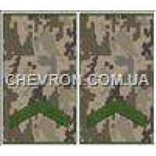 Погоны МО муфта европейского образца ефрейтор основа украинский пиксель